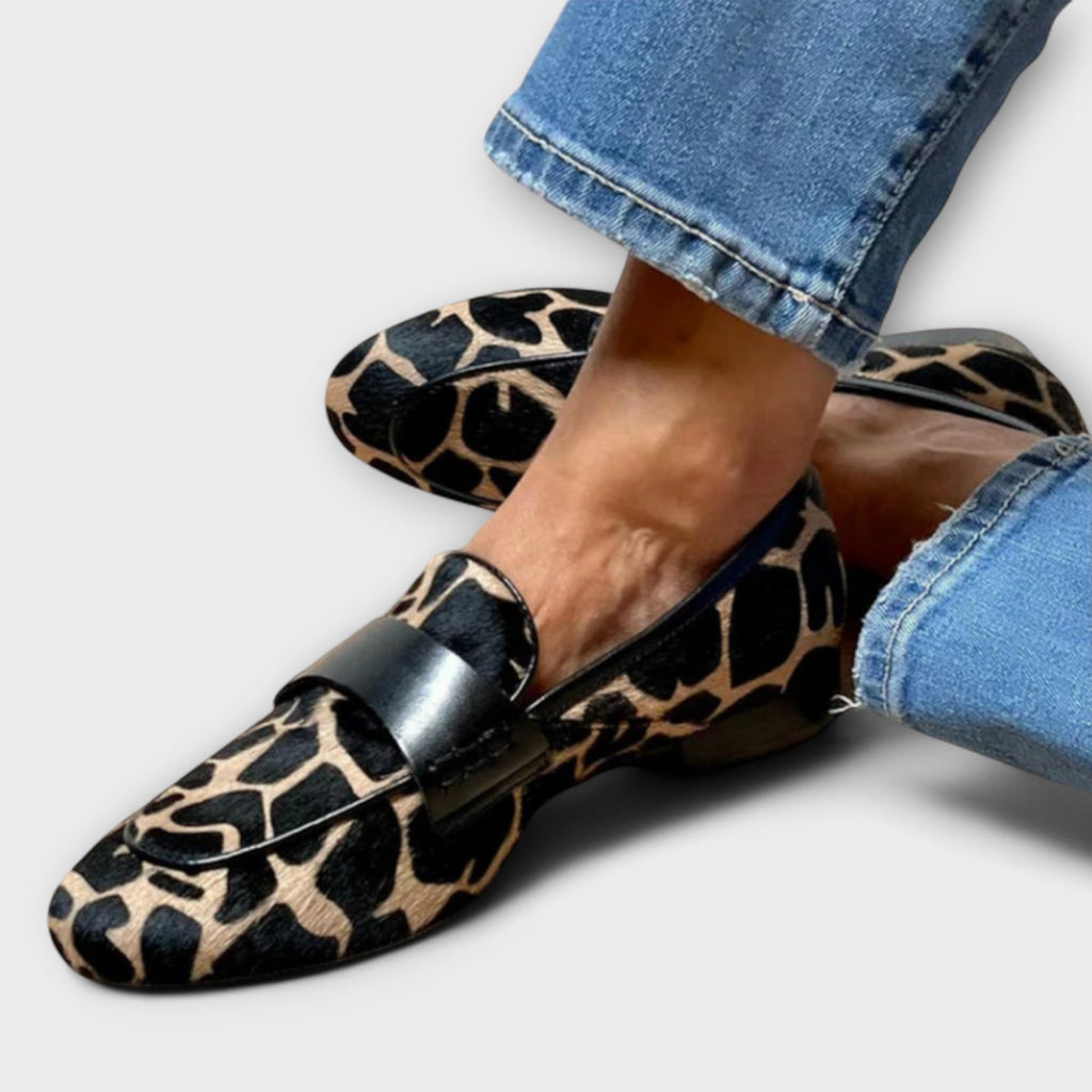 Aurore | Mocassins imprimés pour femme