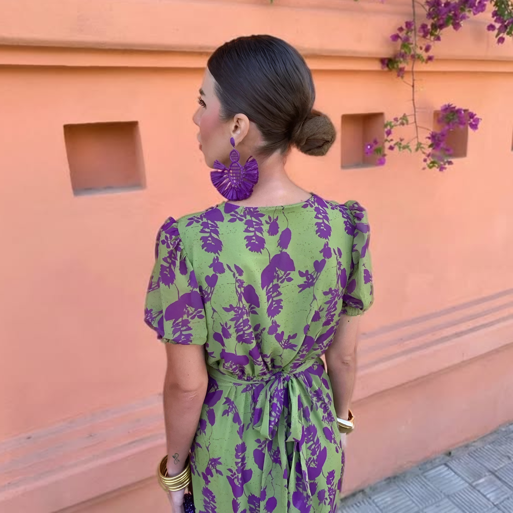 Eléa™ | Robe portefeuille fleurie