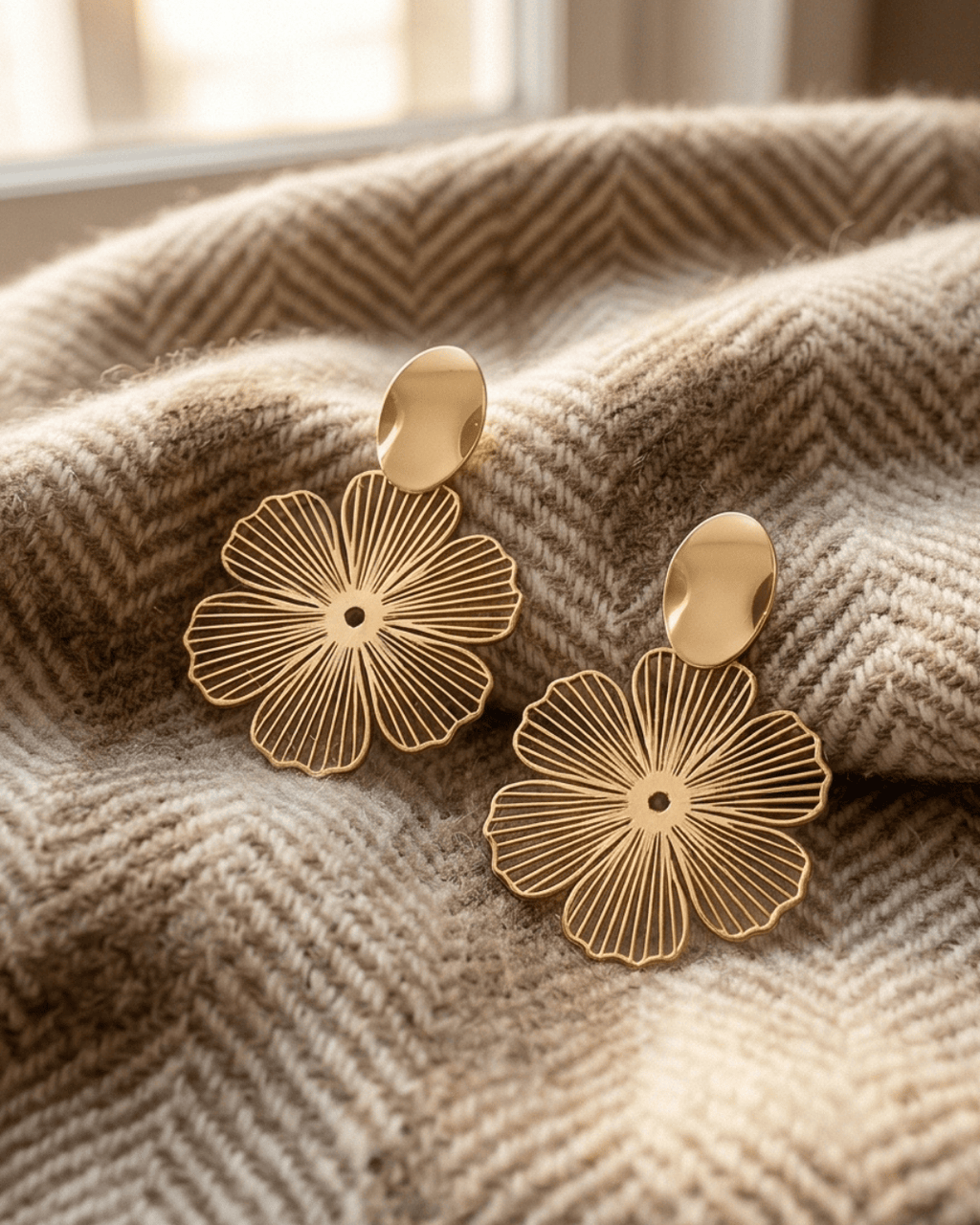 Boucles d'oreilles Fiore Clip (sans perçage)