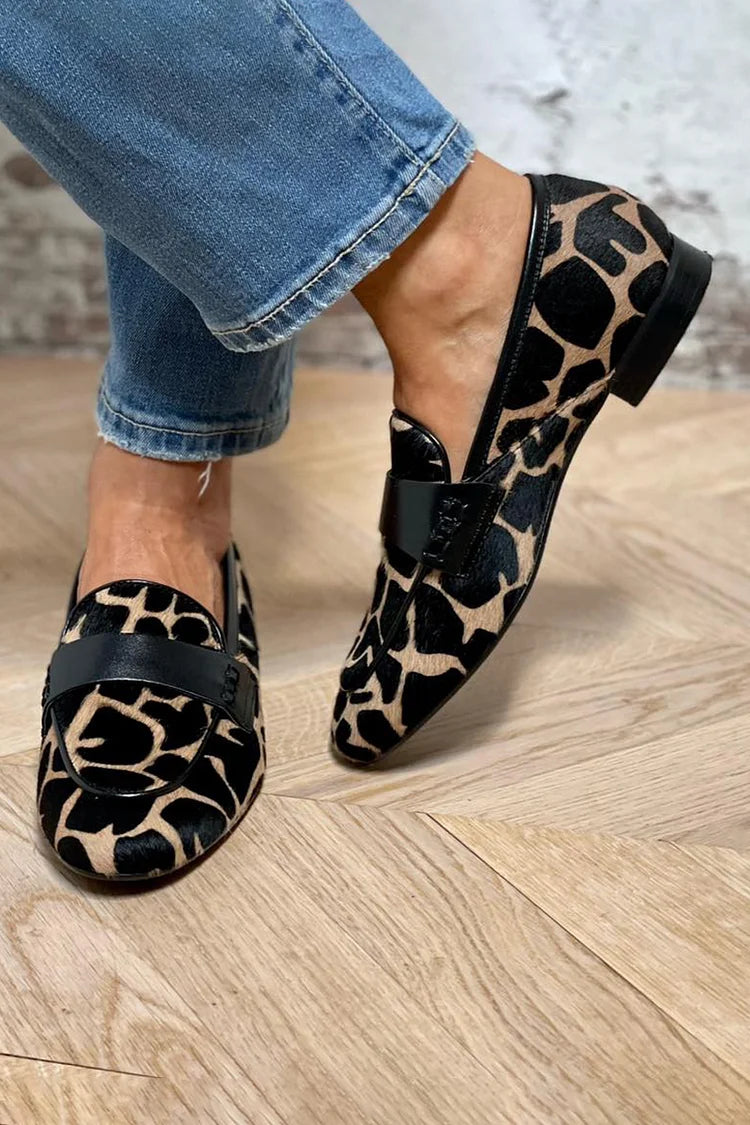 Nora | Mocassins exclusifs à talon plat