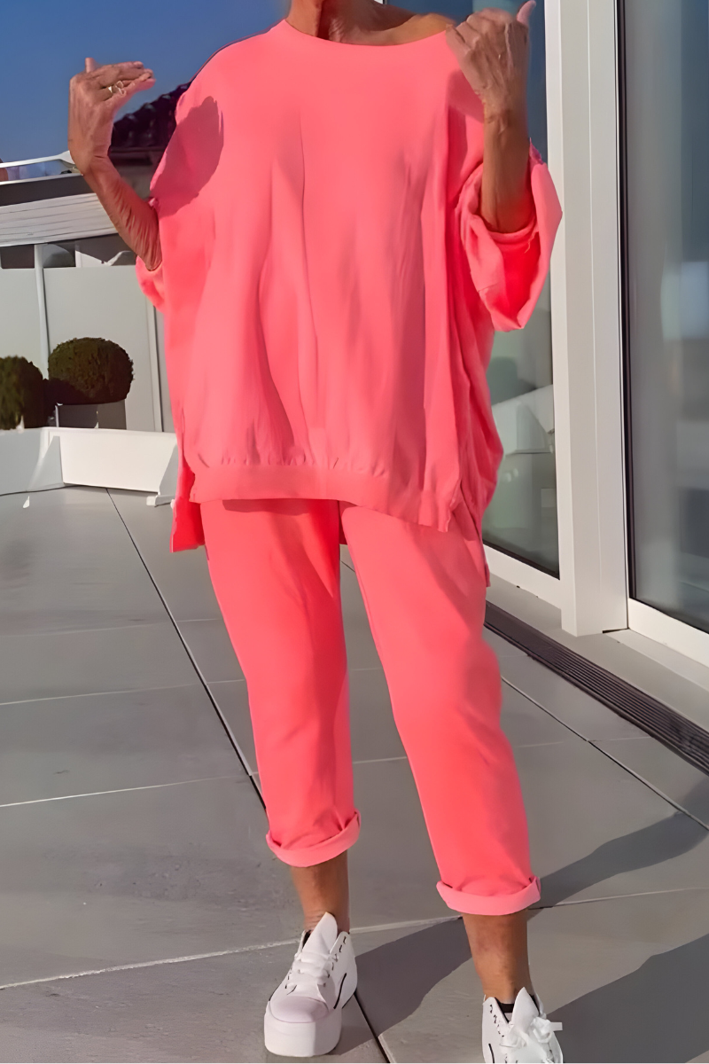 Léonie – Ensemble loungewear oversize élégant