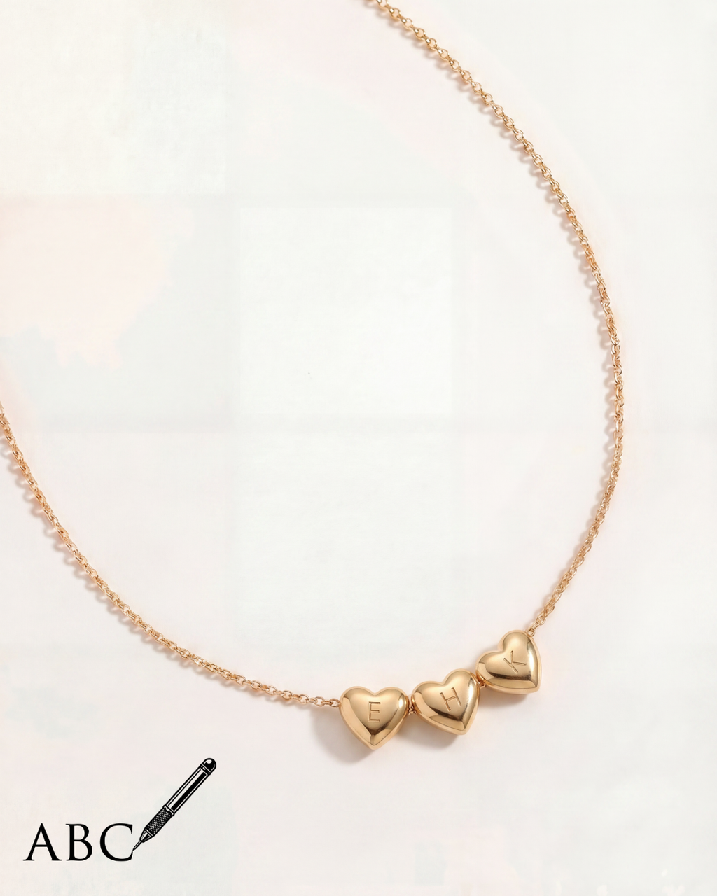 Collier Amarin (Initiales au choix)