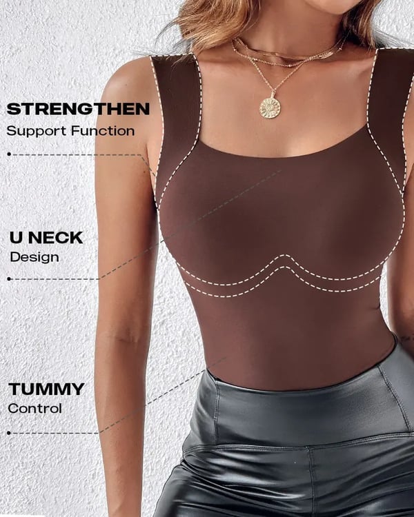 ThermaLift™ | Top thermique gainant avec soutien-gorge intégré