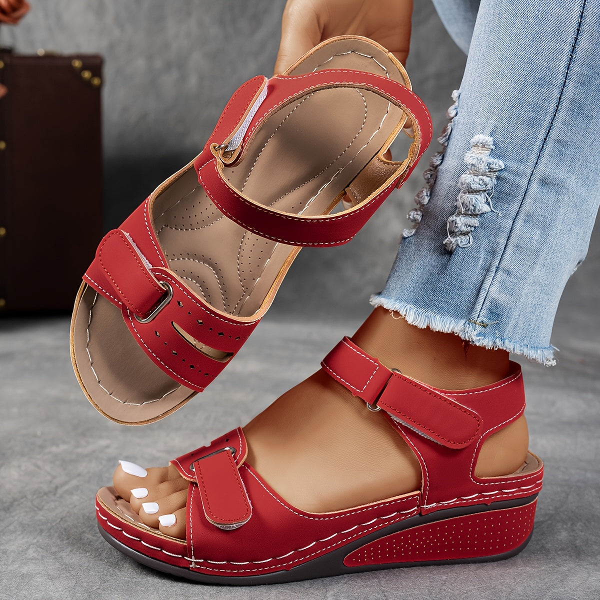 Orthopädische Komfortsandalen Anaïs – Bequem und Unterstützend