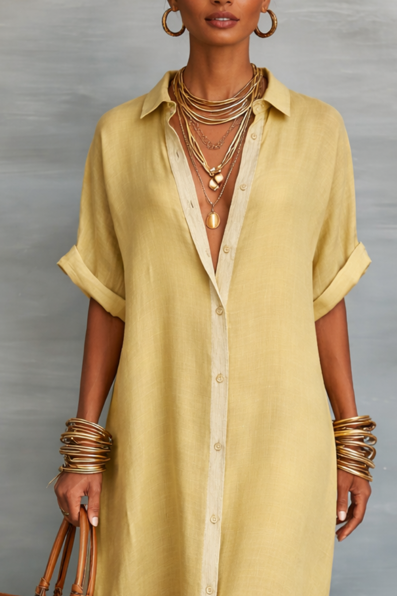 Manelle™ | Robe longue à la ligne minimaliste