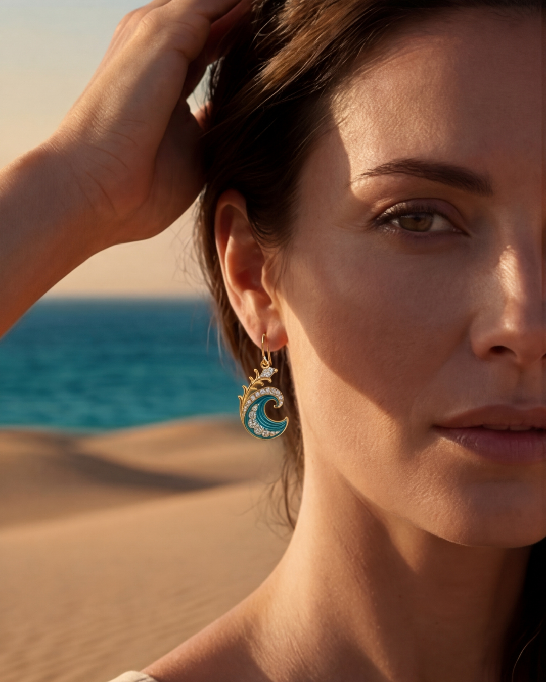 Boucles d'oreilles Calypso