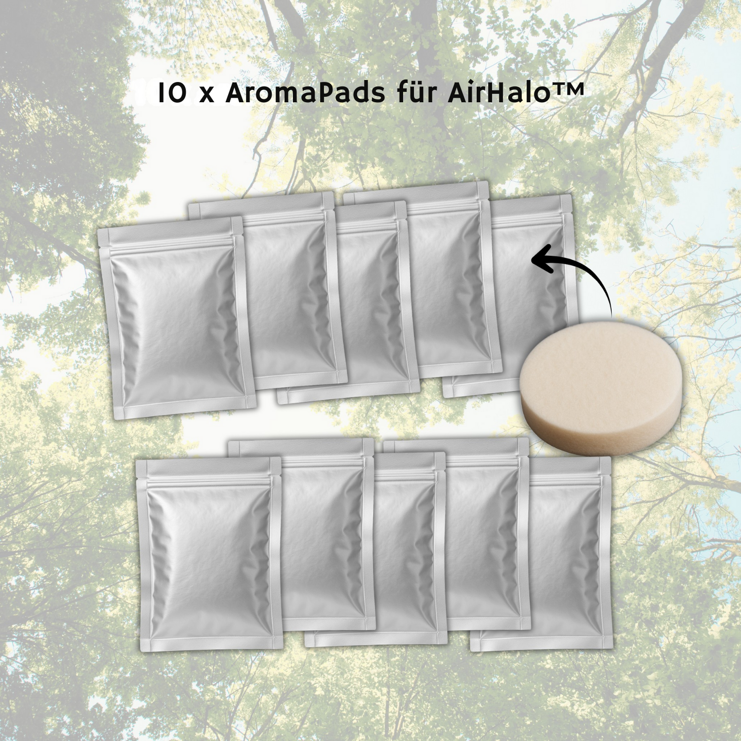 AromaPads – 10 Stk. Trägertabletten für Duftöle