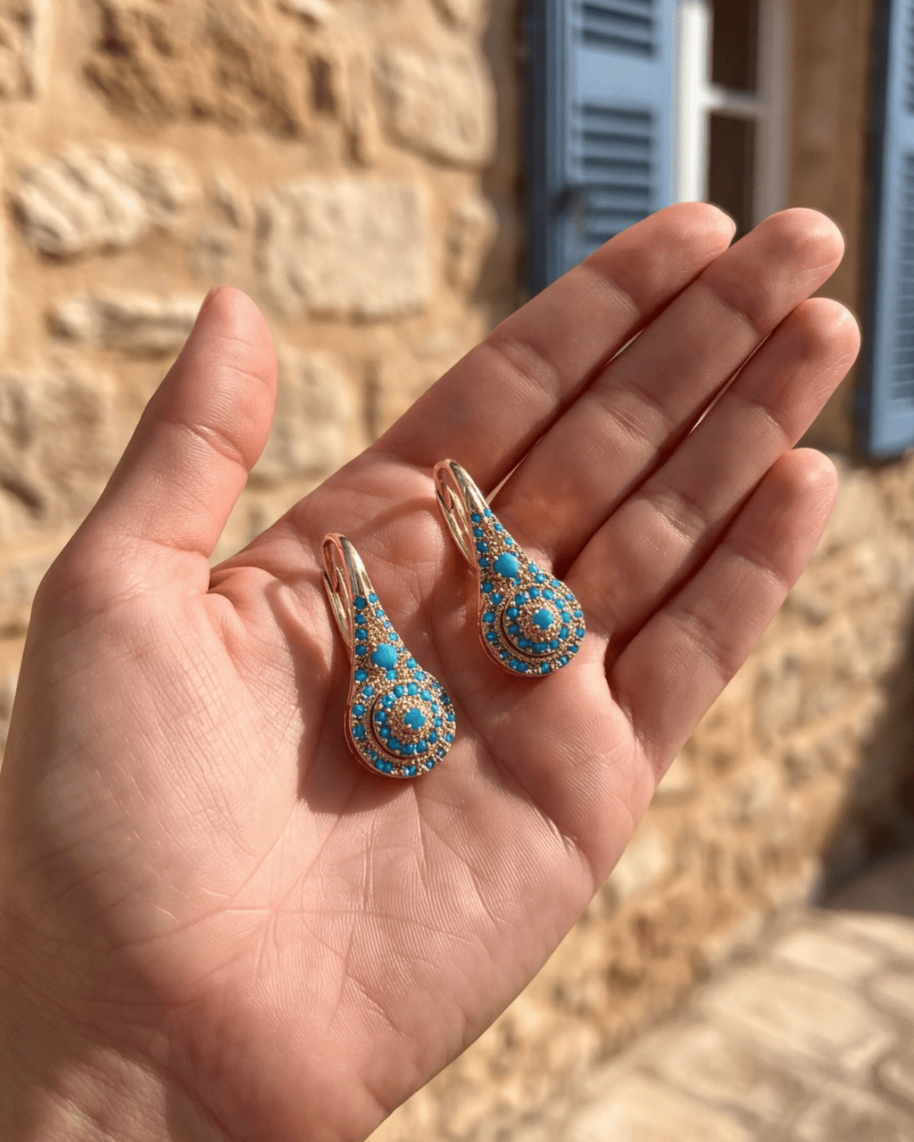 Boucles d'oreilles Lunaya