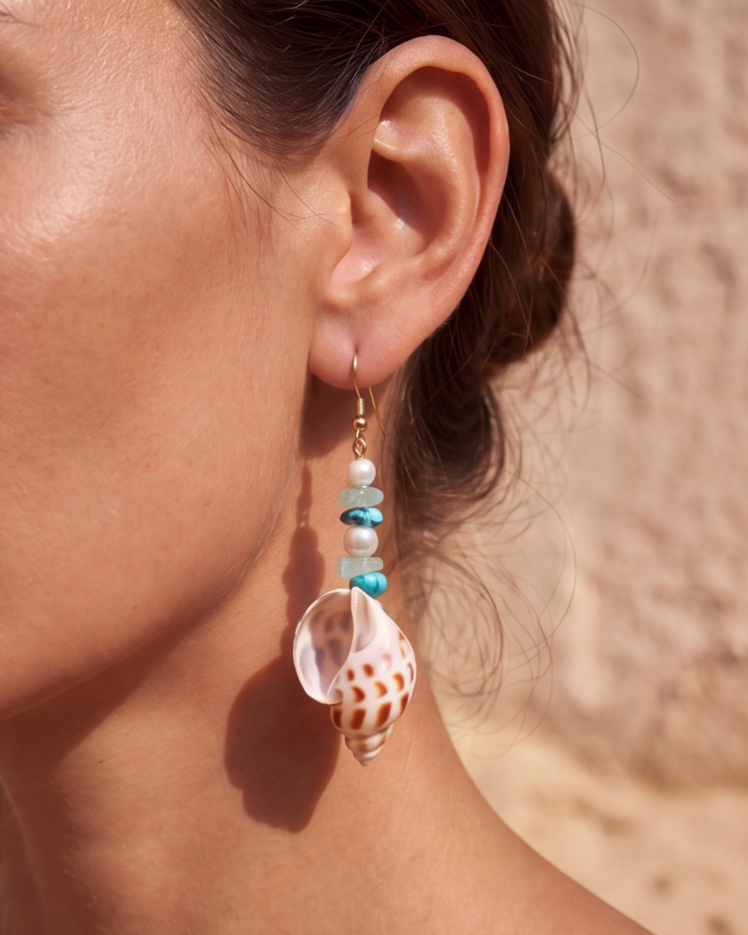 Boucles d'oreilles Corallia