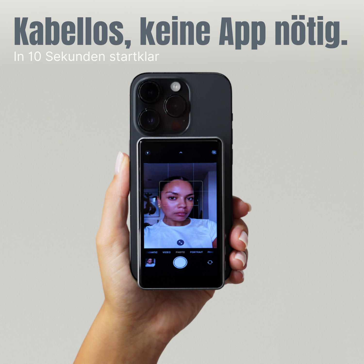 SnapView™ – Moniteur selfie
