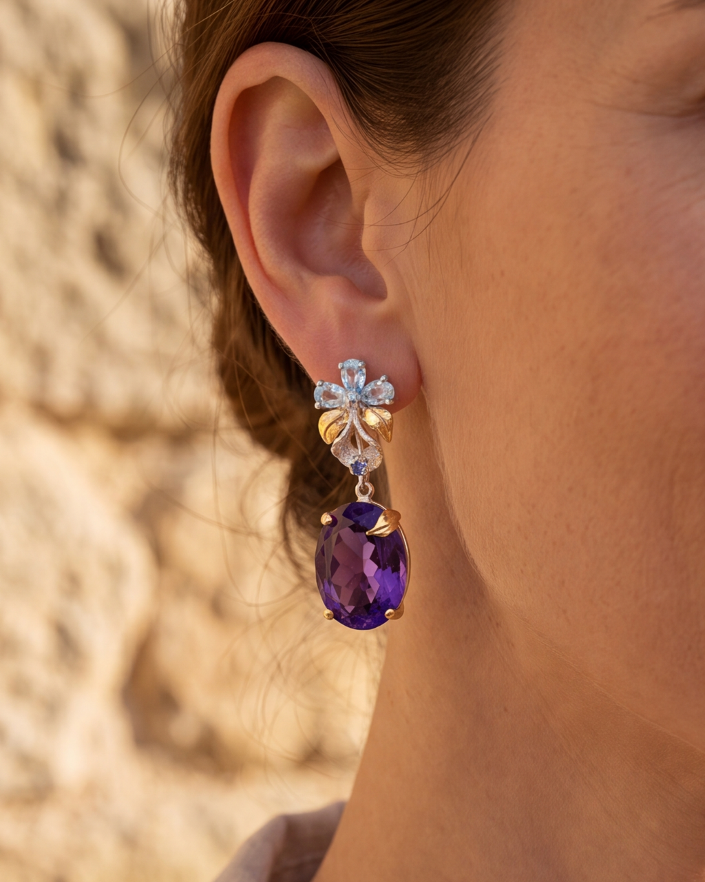 Boucles d'oreilles Zola