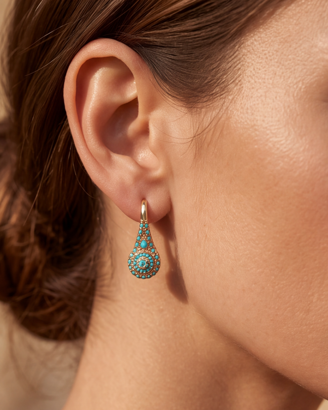 Boucles d'oreilles Lunaya