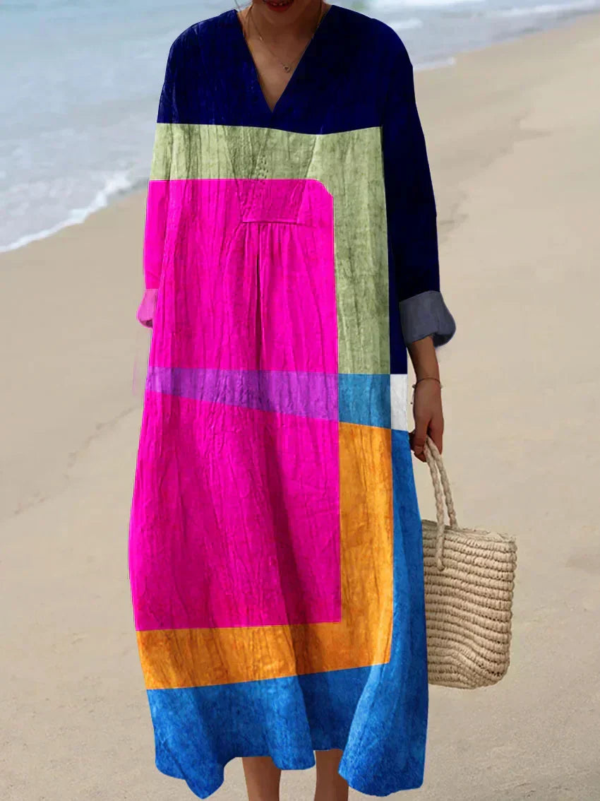 Jean - Robe Vibrante Femme