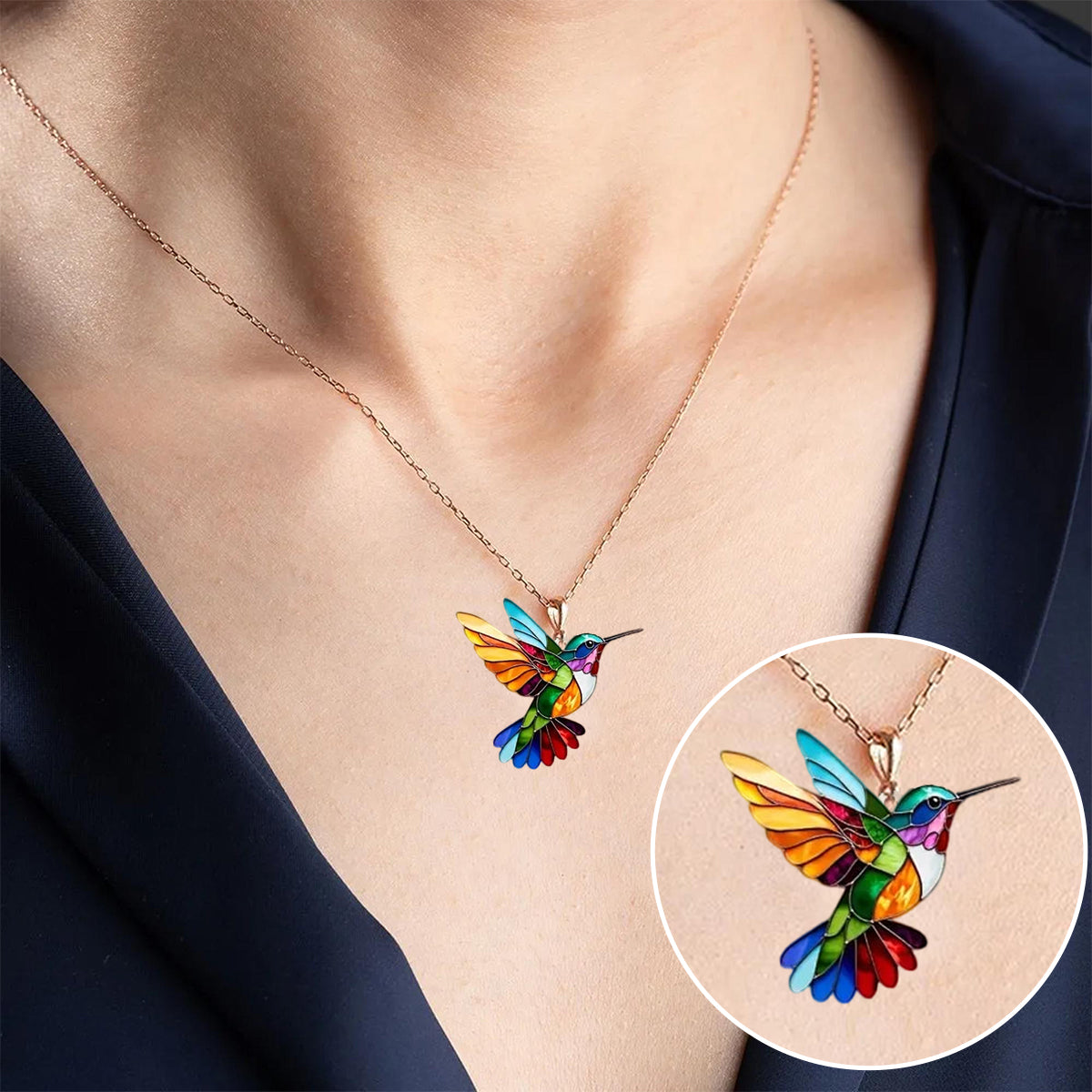 KolibriGlanz™ – Le collier qui attire tous les regards