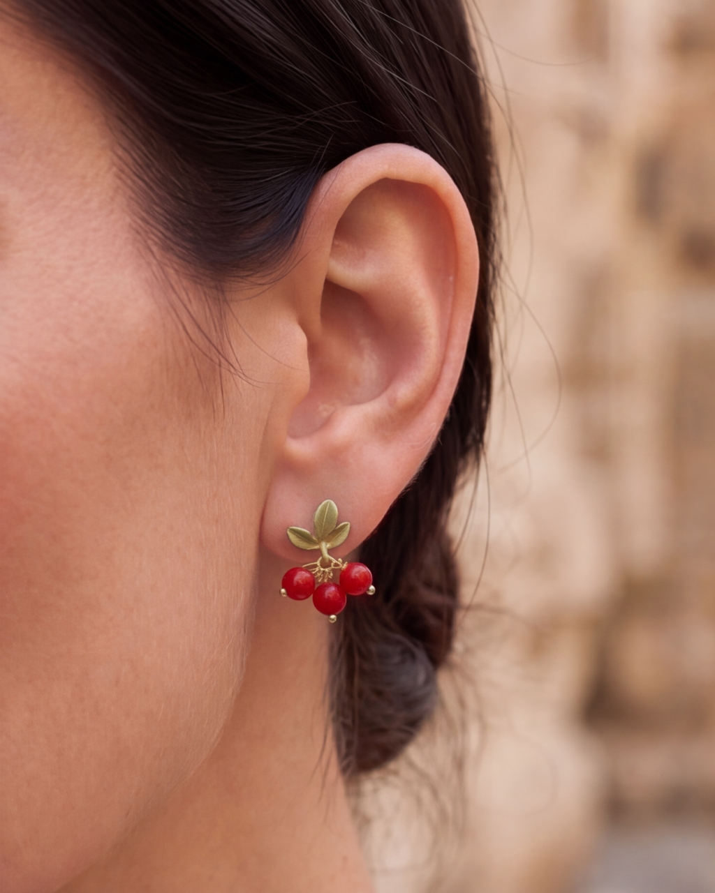 Boucles d'oreilles Ciliegia
