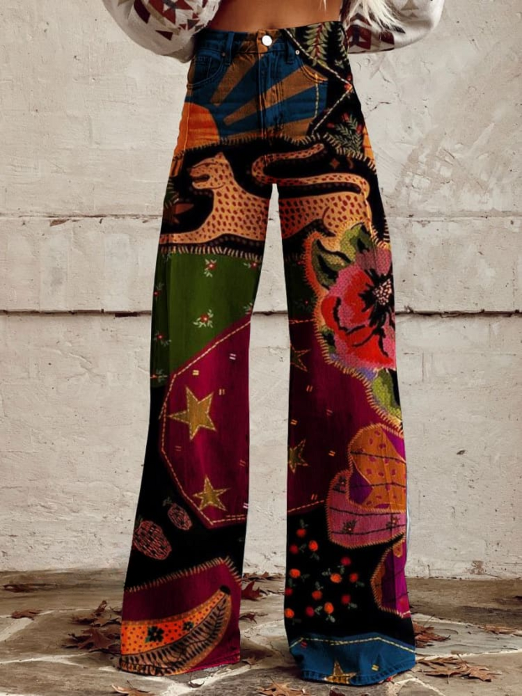 Léna - Pantalon style bohème