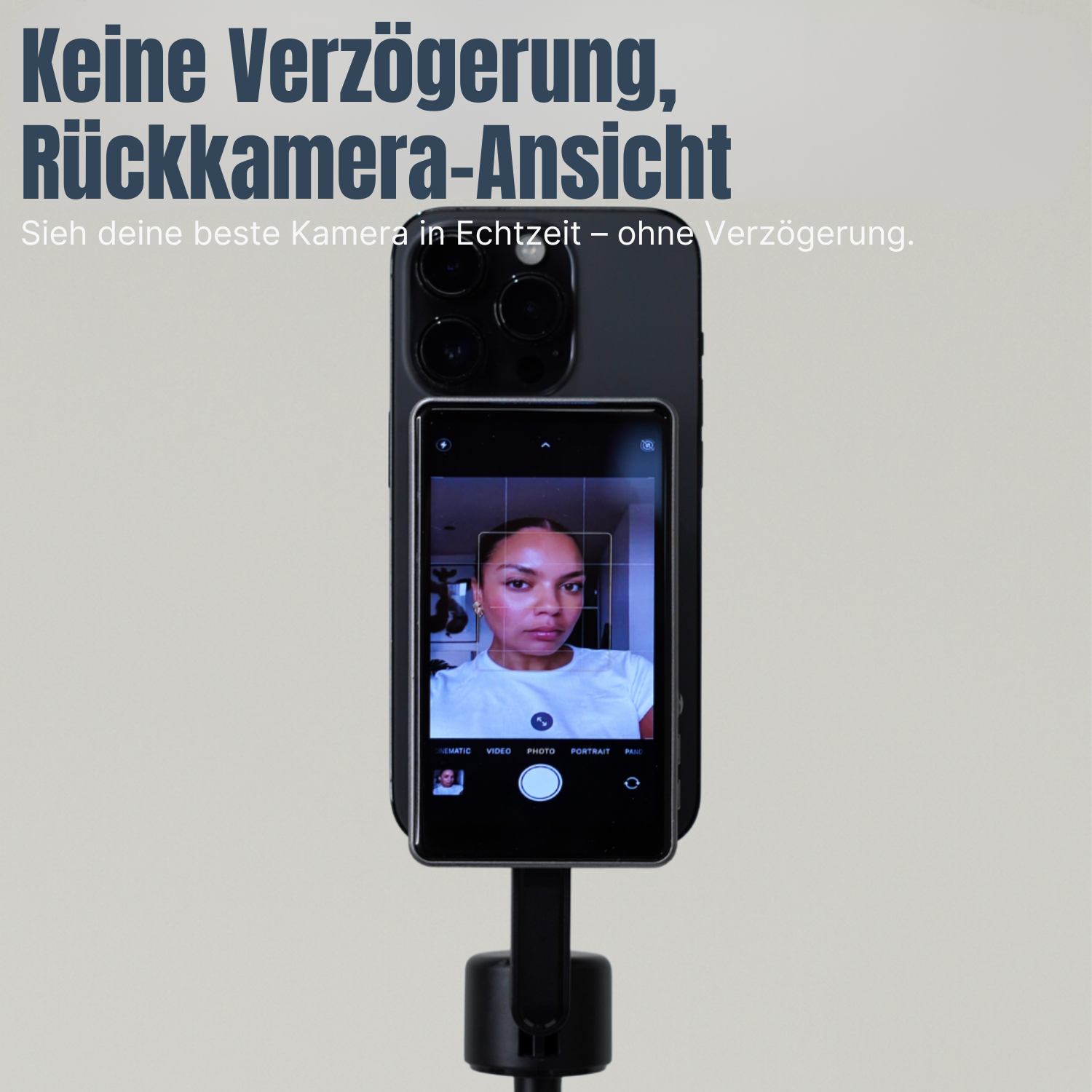 SnapView™ – Moniteur selfie