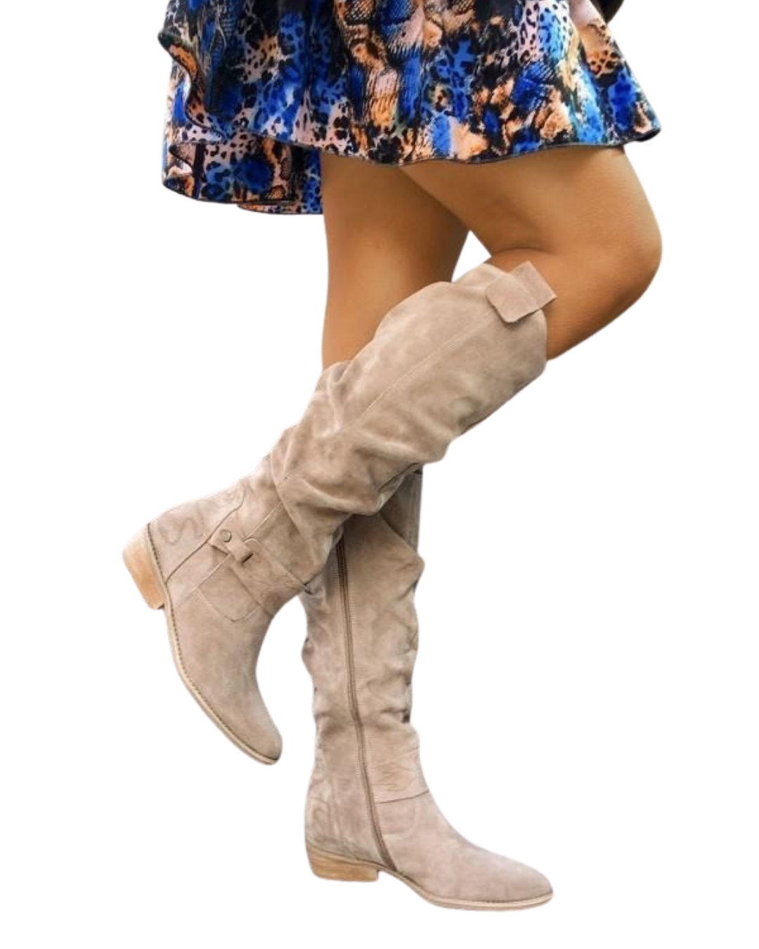 Zavira | Bottes en daim élégantes et chaudes pour femme