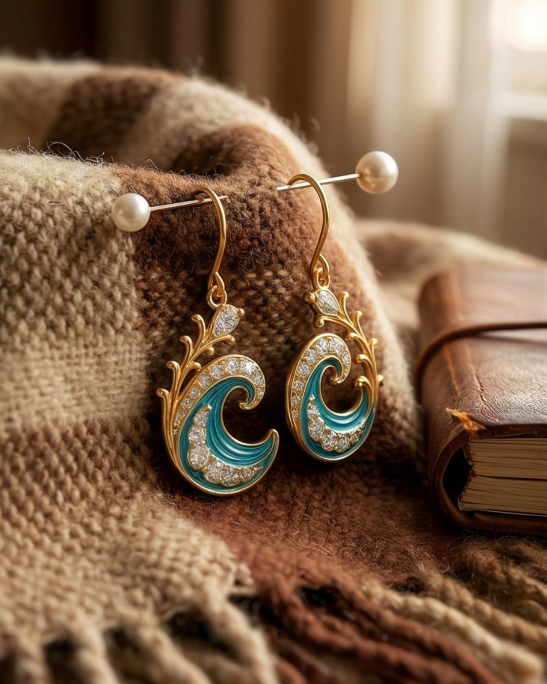 Boucles d'oreilles Calypso