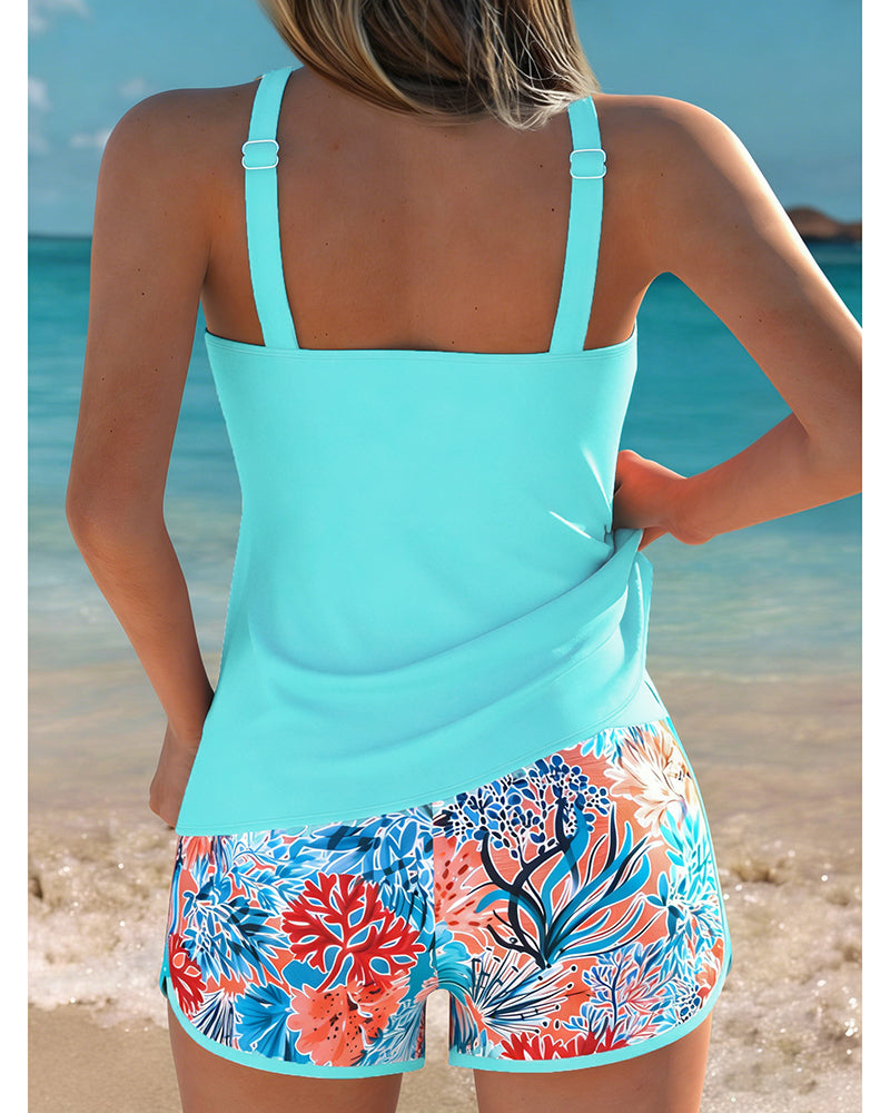 Pavot | Blumenmuster Tankini