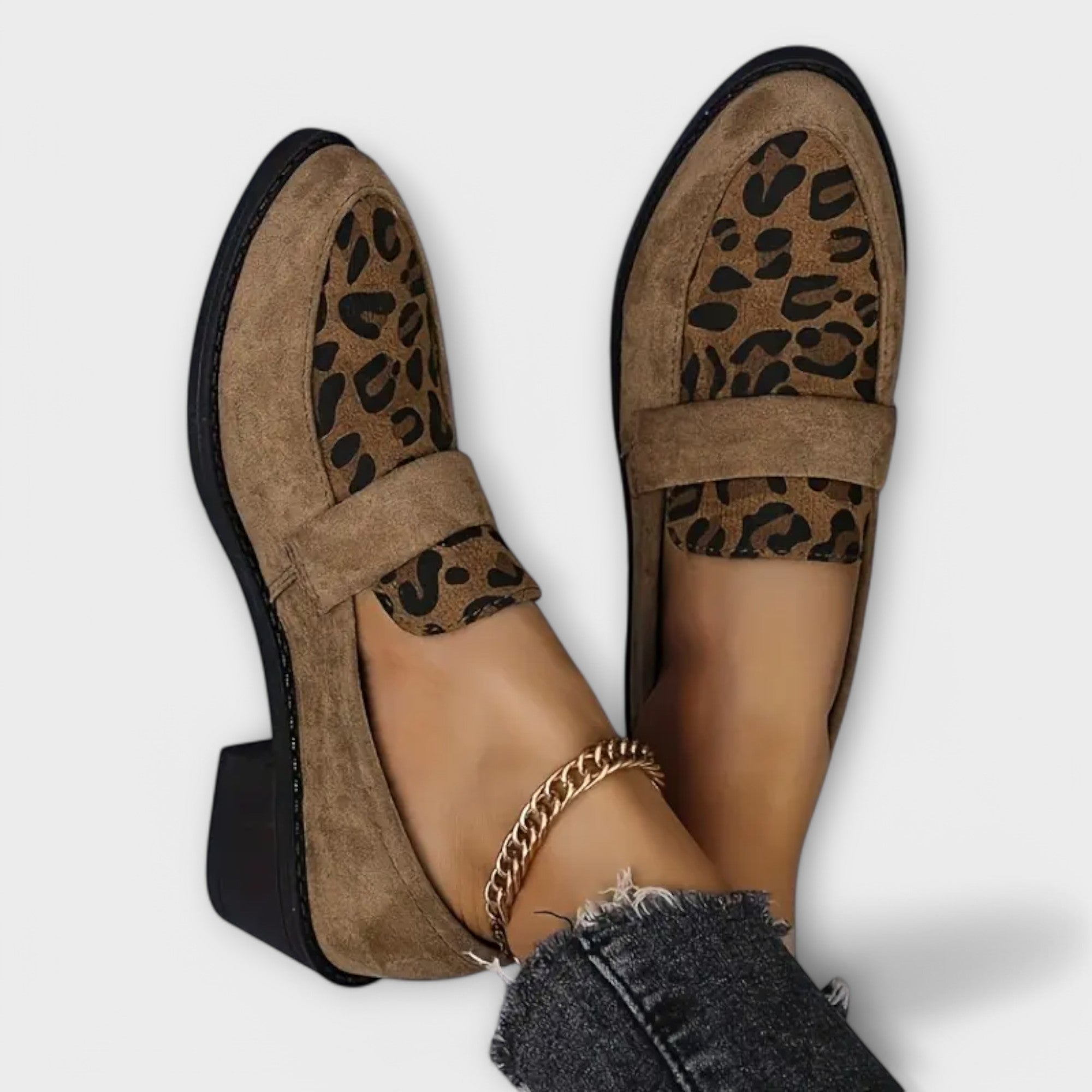 Aurora - Chaussures élégantes pour femmes à imprimé léopard