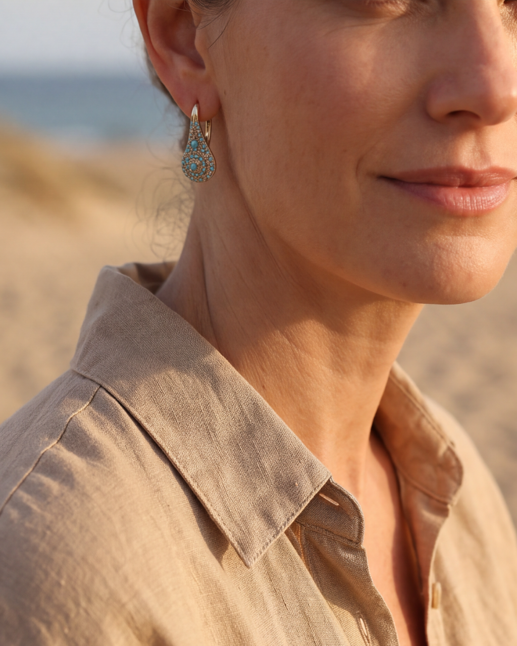 Boucles d'oreilles Lunaya