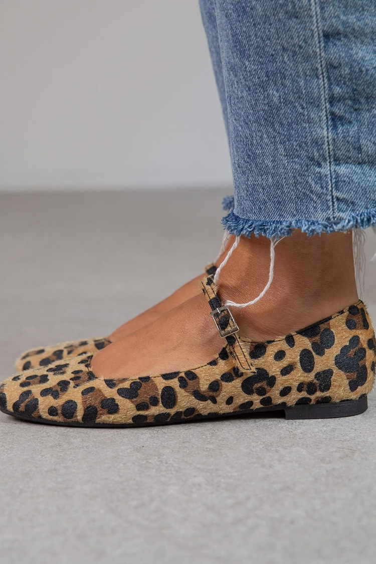 Léna | Ballerines avec boucle et bride réglable