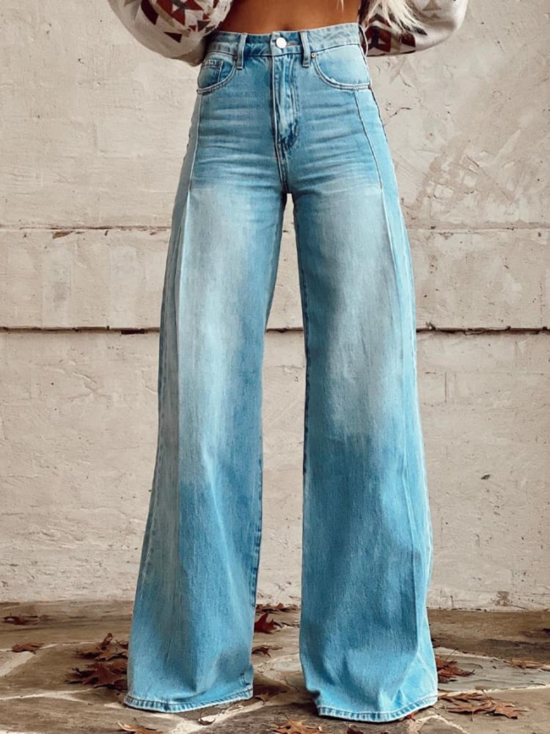Lucia - Pantalon large stylé