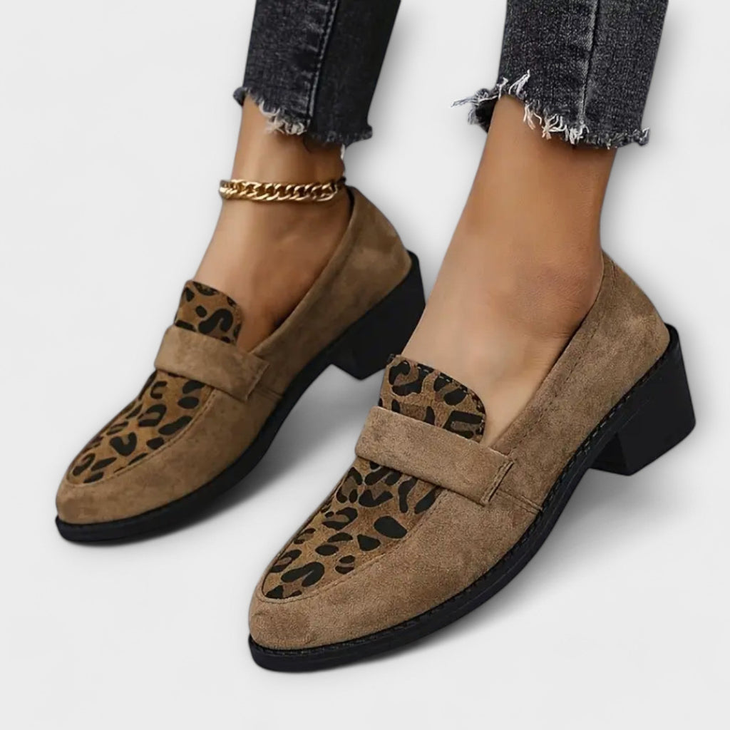 Aurora - Chaussures élégantes pour femmes à imprimé léopard