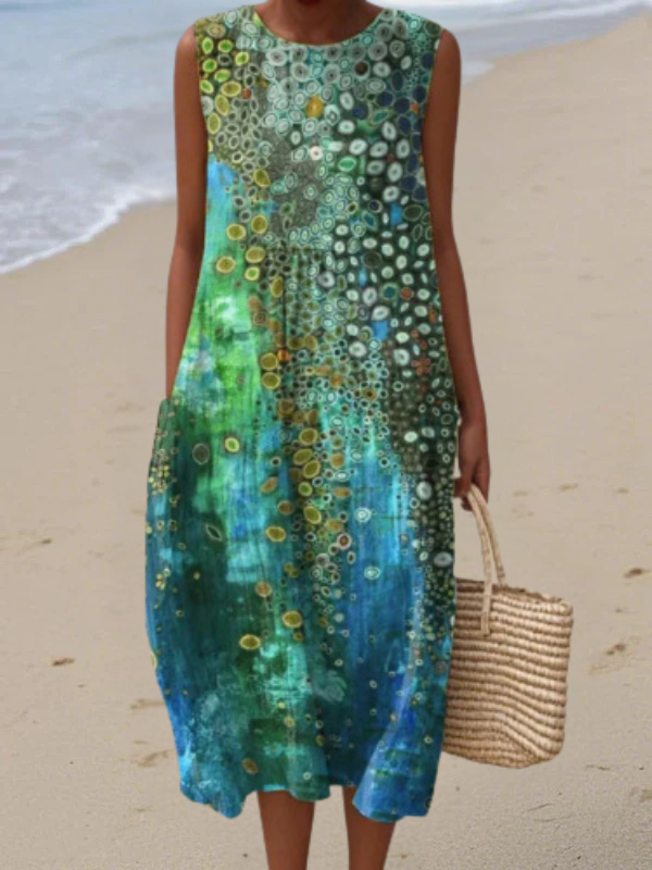 Robe midi récif Zara™