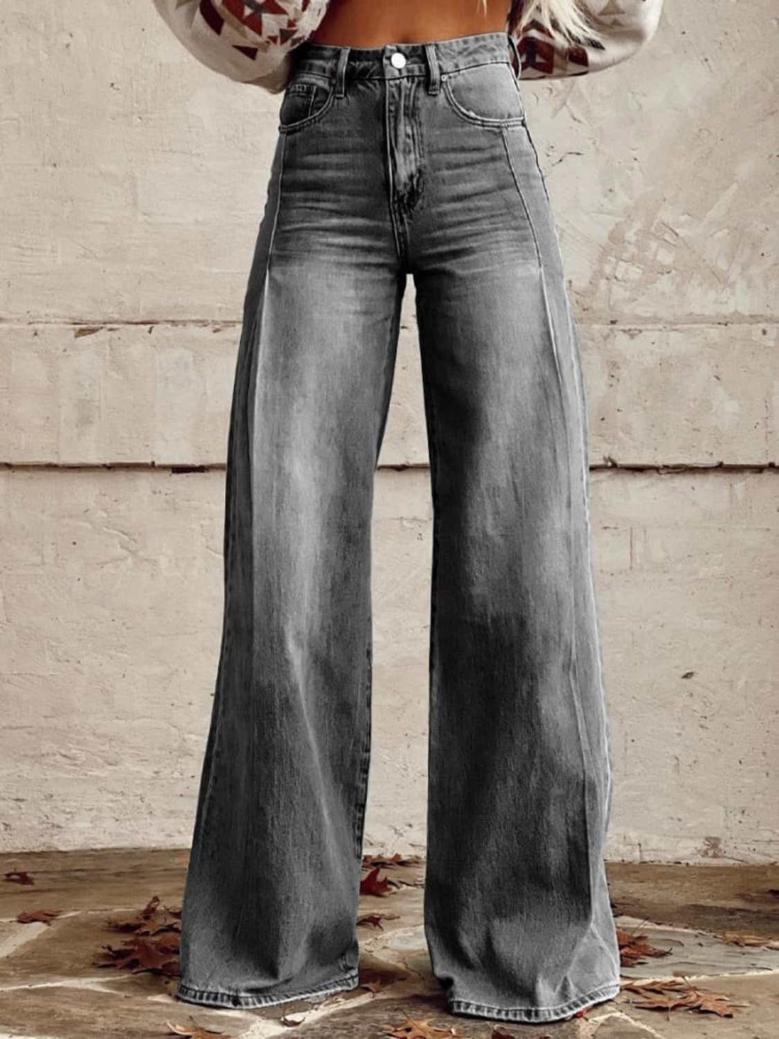 Lucia - Pantalon large stylé