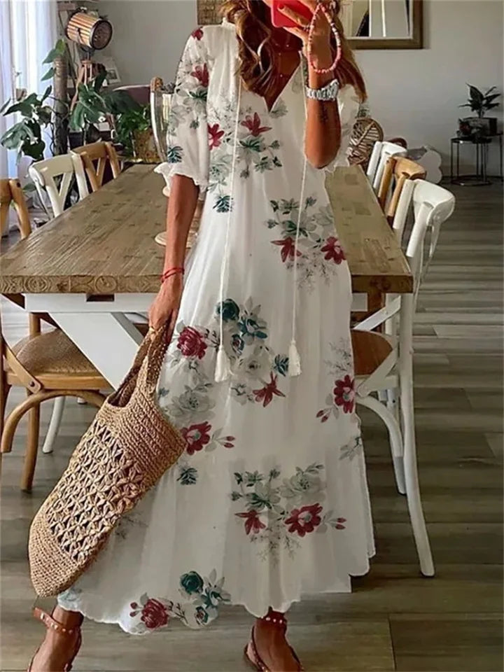 Solviana™ | Luftiges Maxikleid