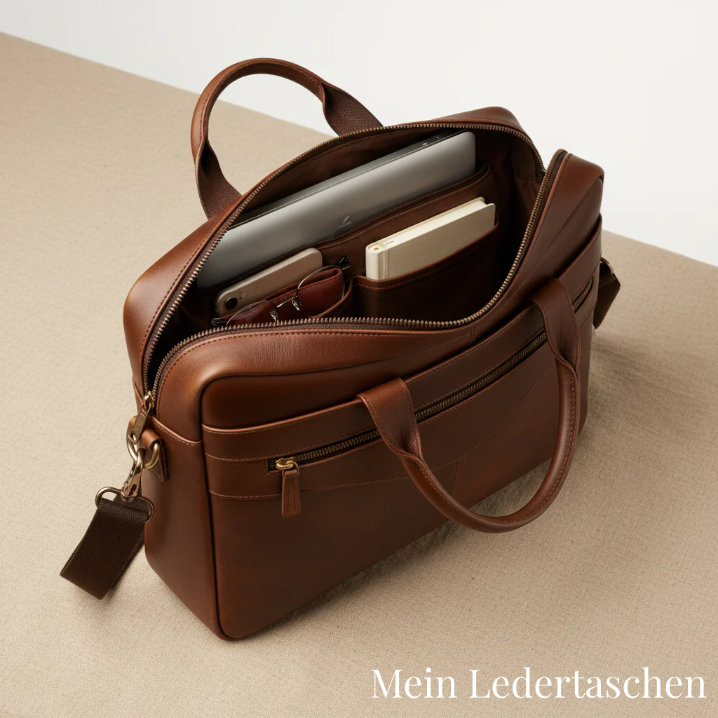 Porte-documents Anthony en cuir