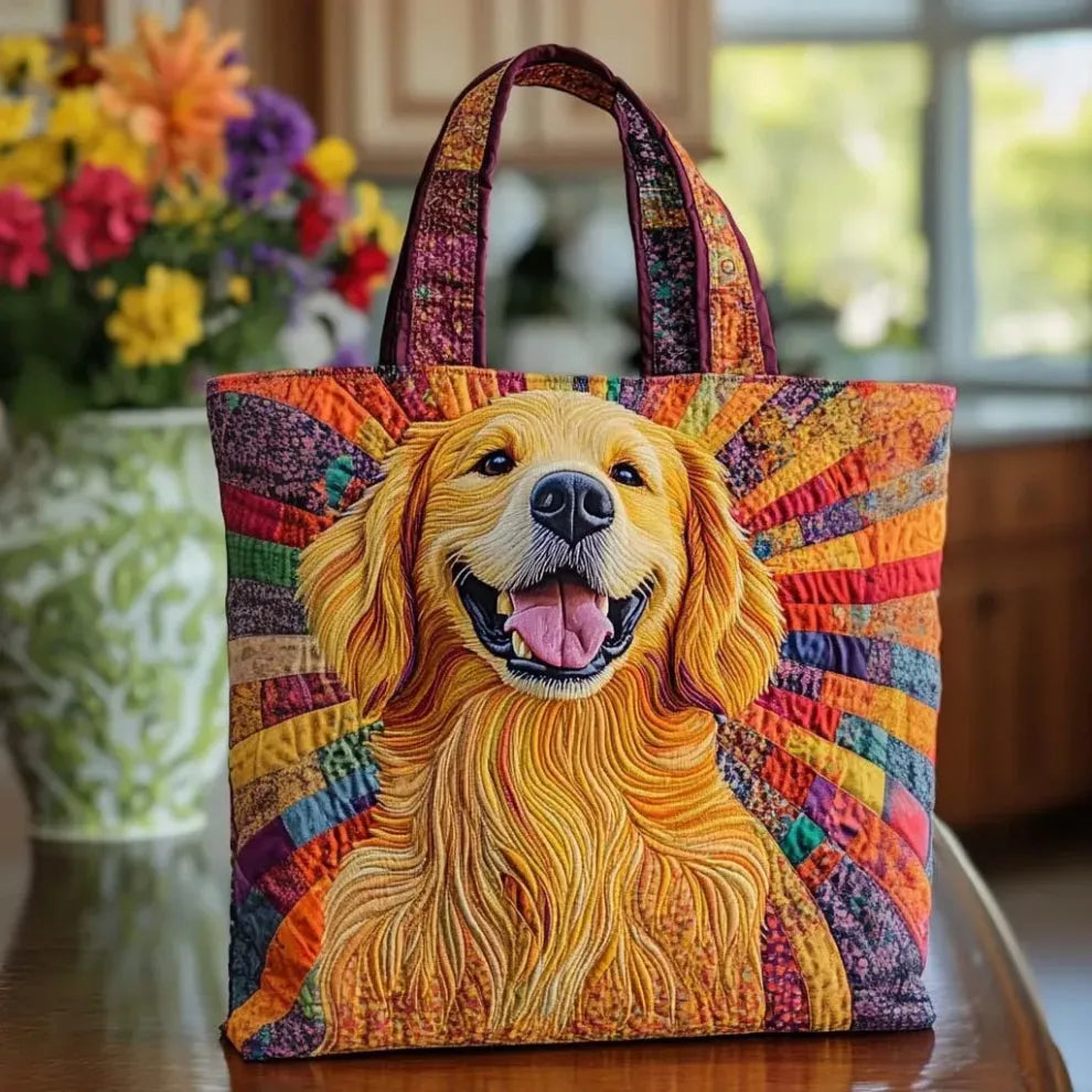 Compagnon d'or | Sac matelassé fait main