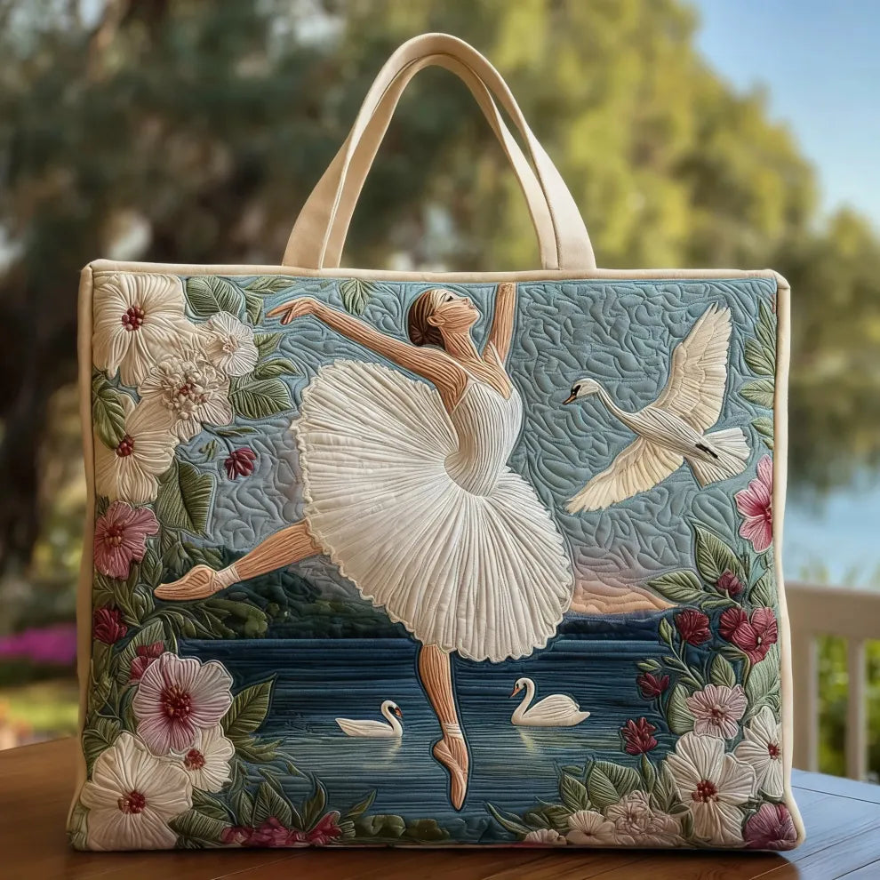 Élégance Balletto Cigno | Sac de claquettes fabriqué à la main