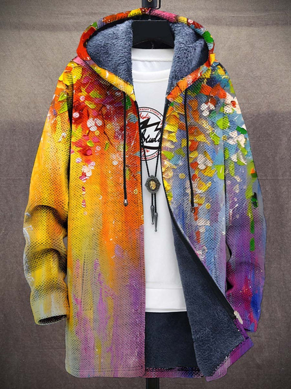 Bronte™ - Sweat à capuche zippé luxueux d'inspiration artistique