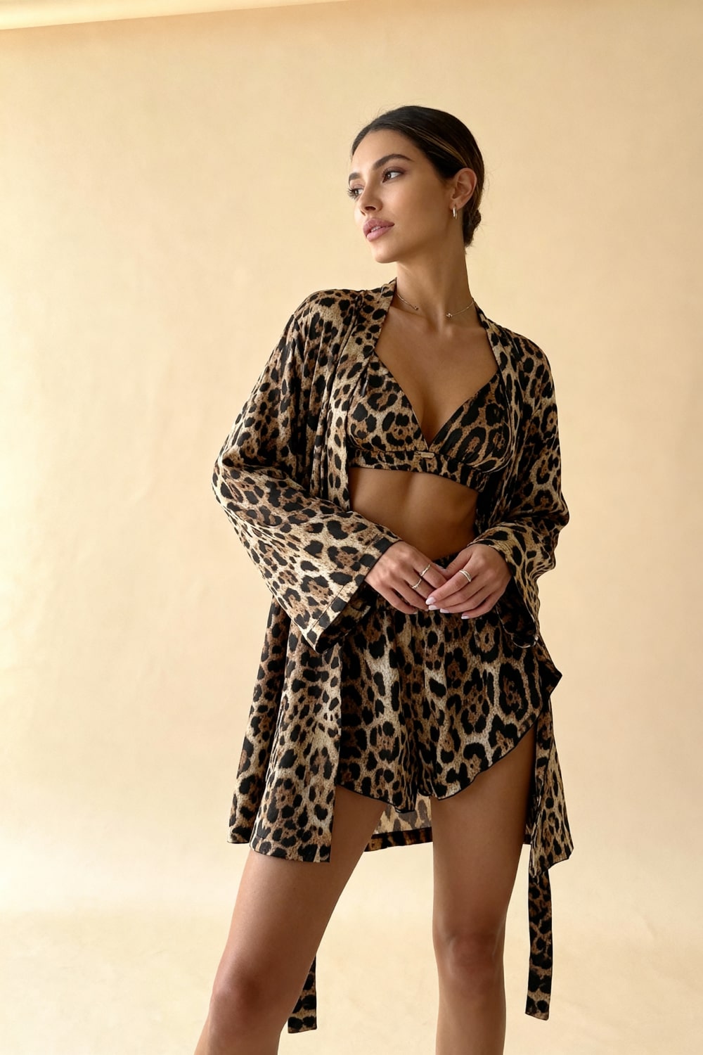 Ensemble Soie Savane