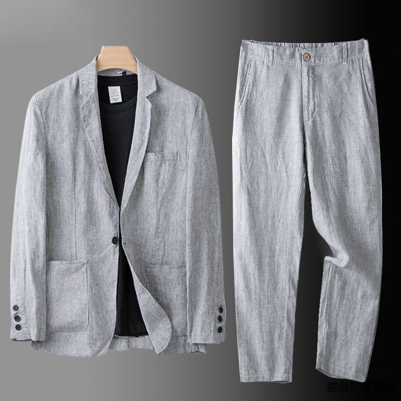 Levino™ | Costume en lin haut de gamme