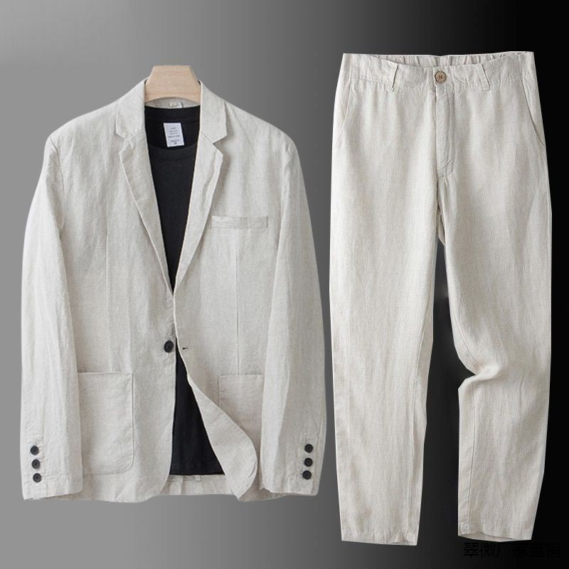 Levino™ | Costume en lin haut de gamme