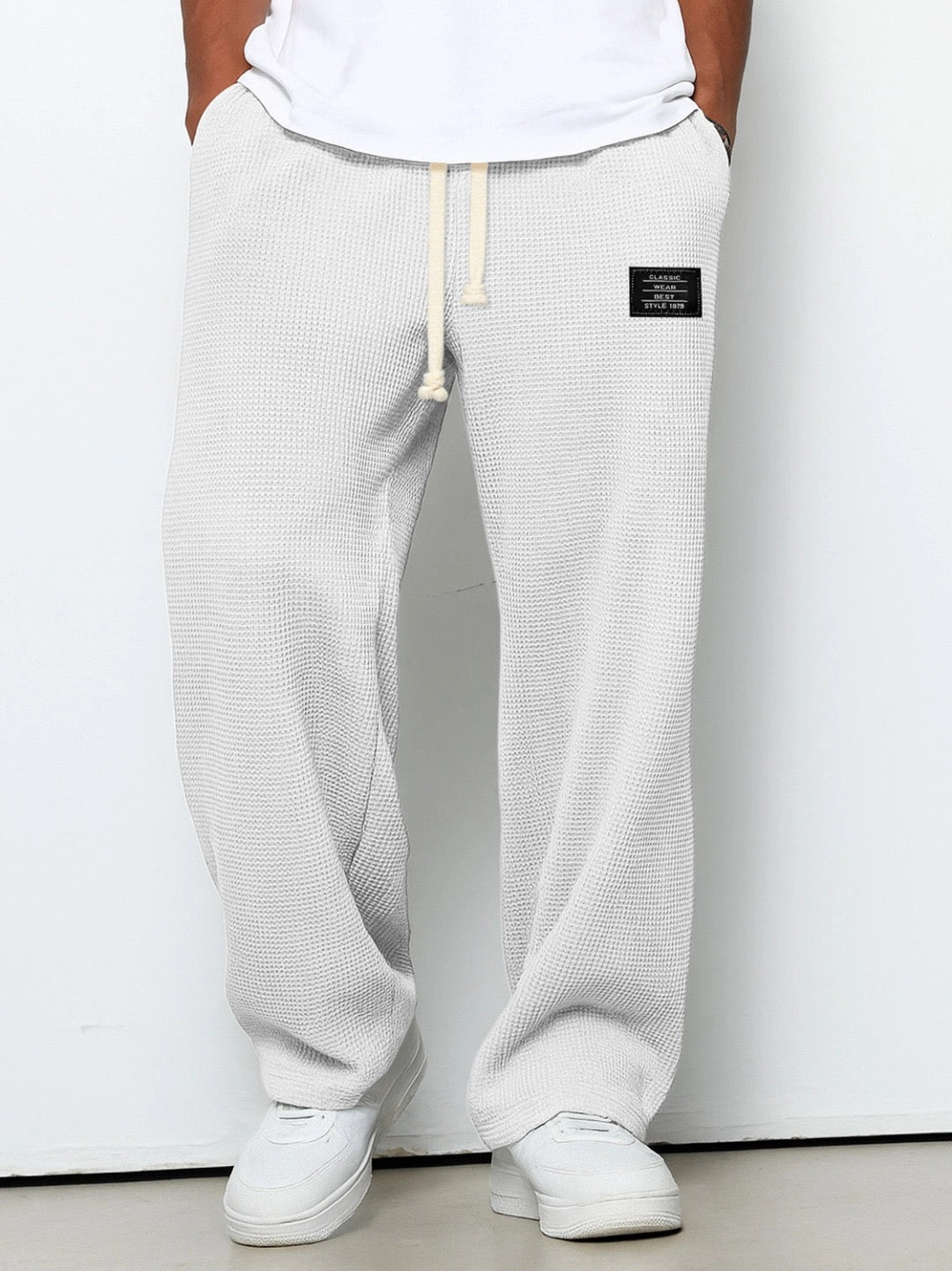 Alvaro™ | Pantalon élégant au motif structuré