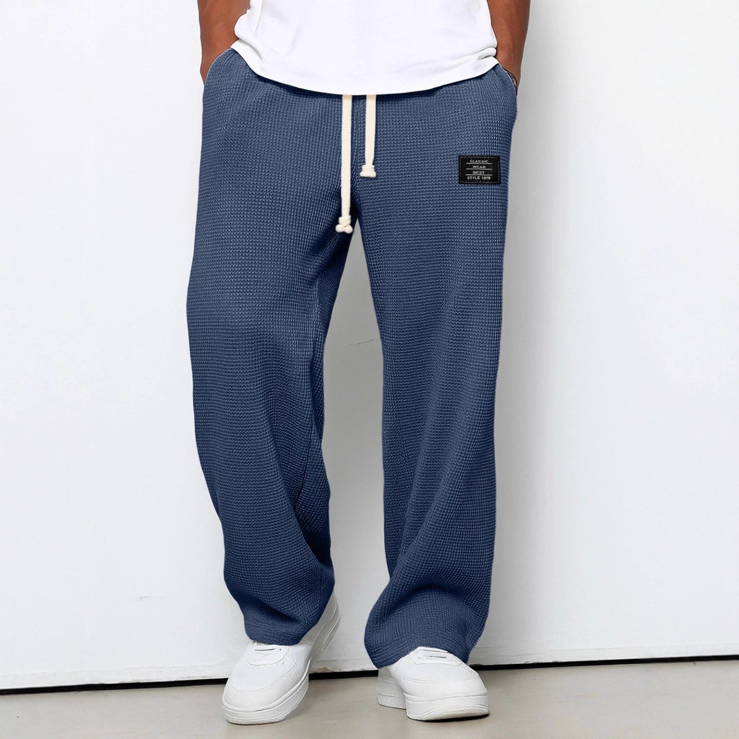 Alvaro™ | Pantalon élégant au motif structuré