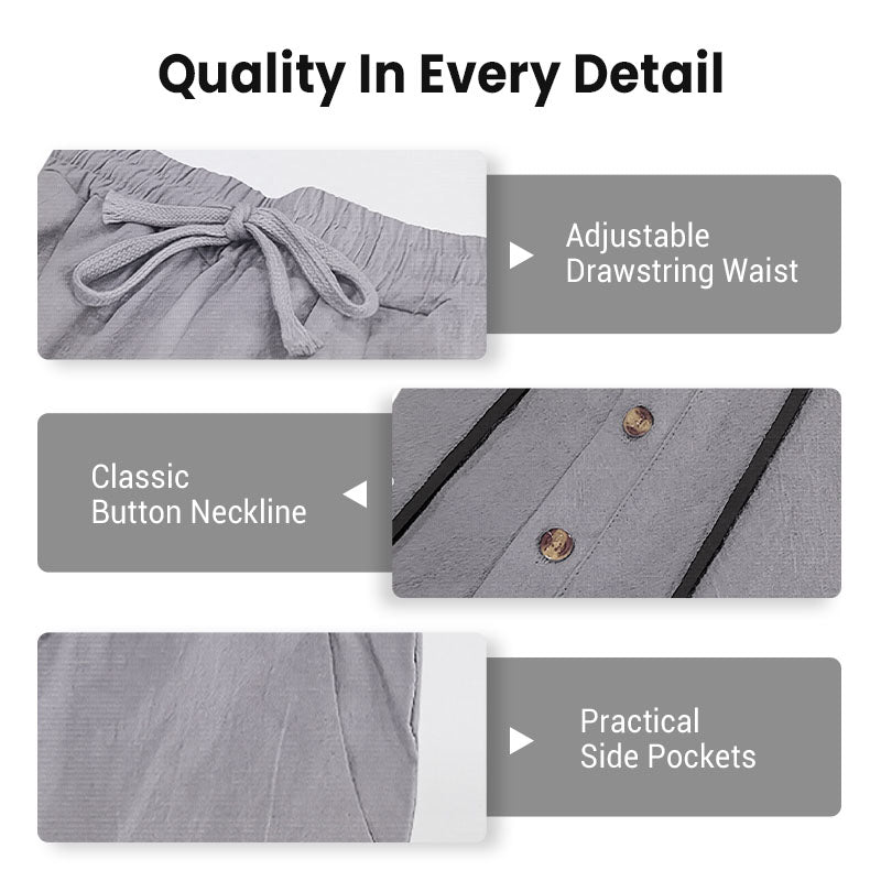 LinoSet™ – Ensemble d'été léger pour hommes