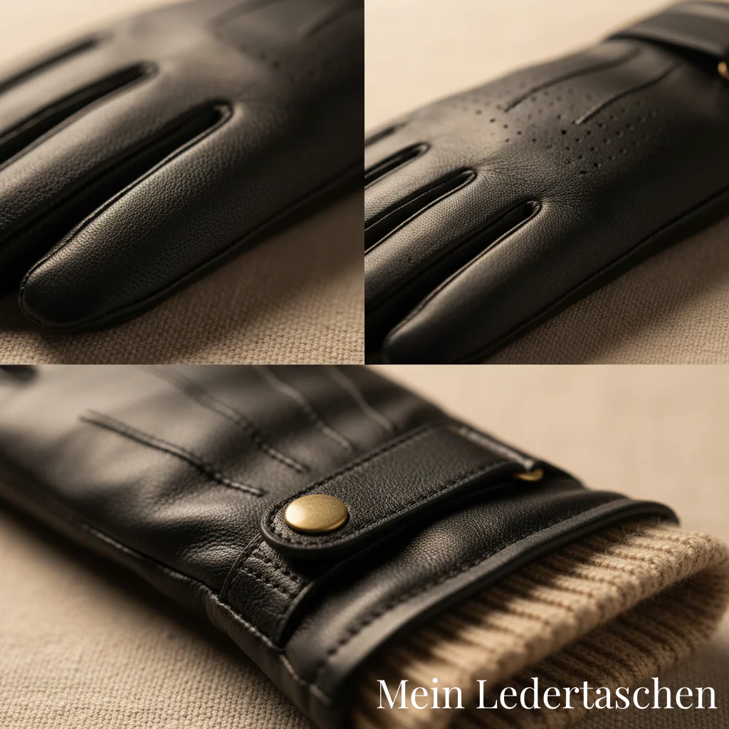 Gants en cuir Louis