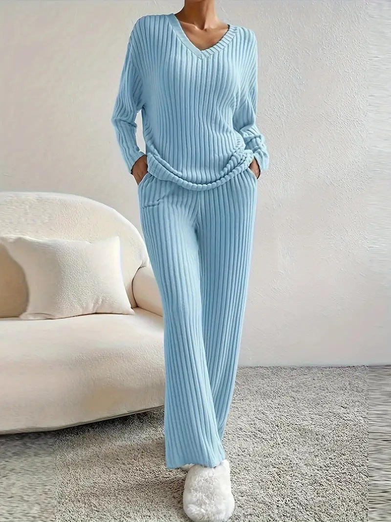 Steinsee - ensemble loungewear côtelé