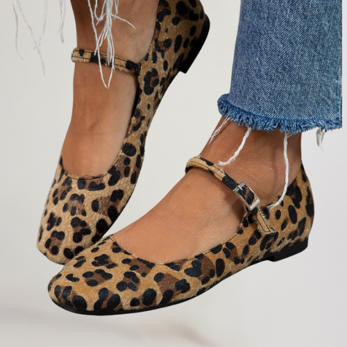 Léna | Ballerines avec boucle et bride réglable