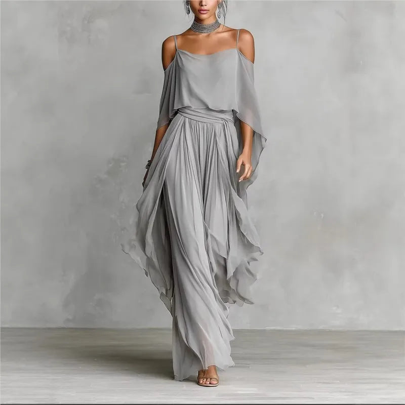 Tenue d'été légère en mousseline pour femme