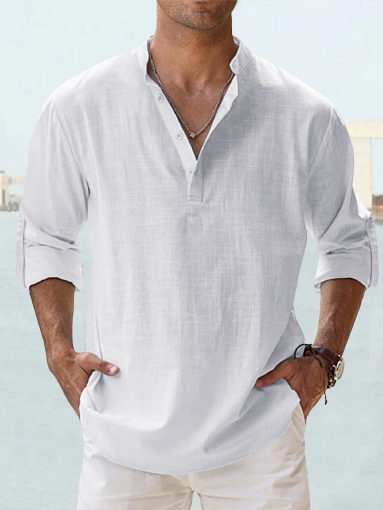 Arthur | Chemise sans col