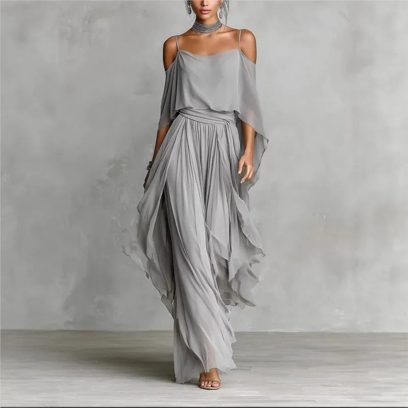 Tenue d'été légère en mousseline pour femme