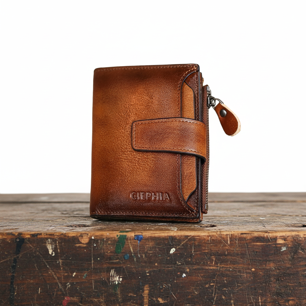 Portefeuille à trois volets Jonas