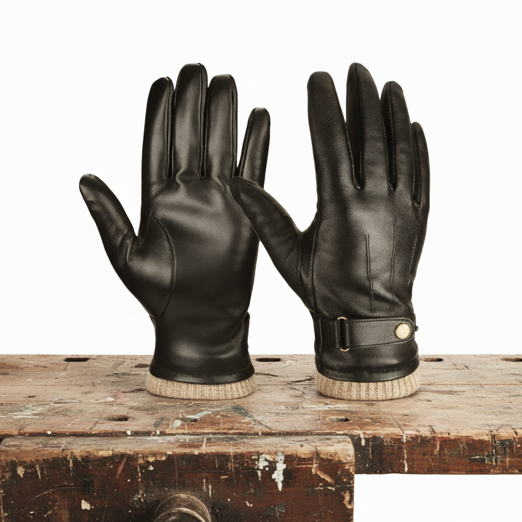 Gants en cuir Louis